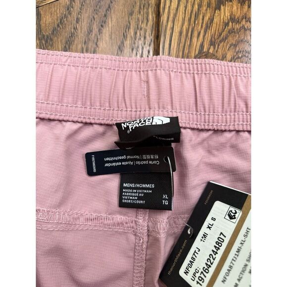 The North Face Men's 5" Action Woven 2.0 Shorts Size XL New Mauve - Picture 5 of 6